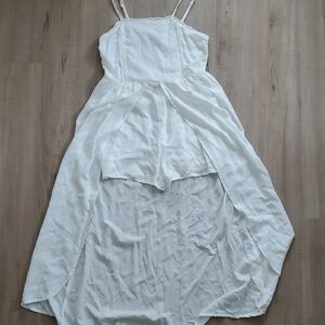 Elegant White Summer Dress